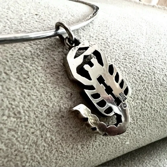James Avery SCORPION Scorpio pendant ULTRA RARE